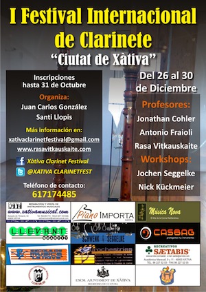 Xativa International Clarinet Festival